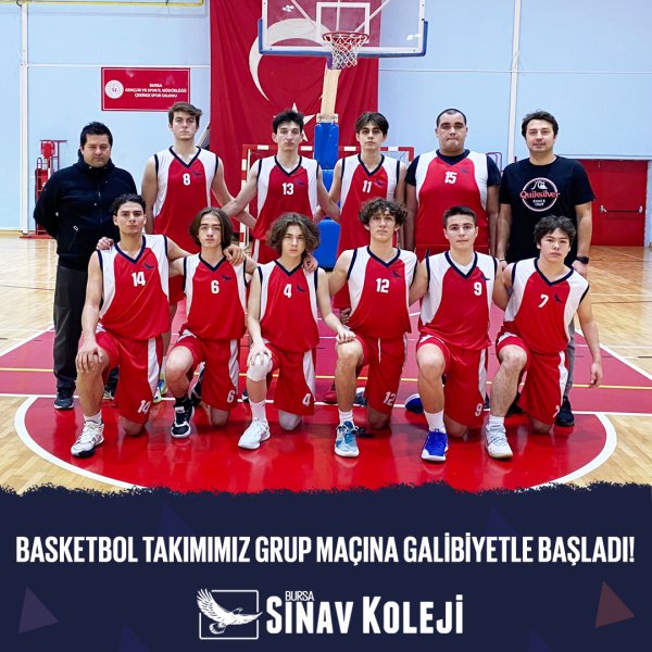 Basketbol Takımımız Grup Maçına Galibiyetle Başladı!