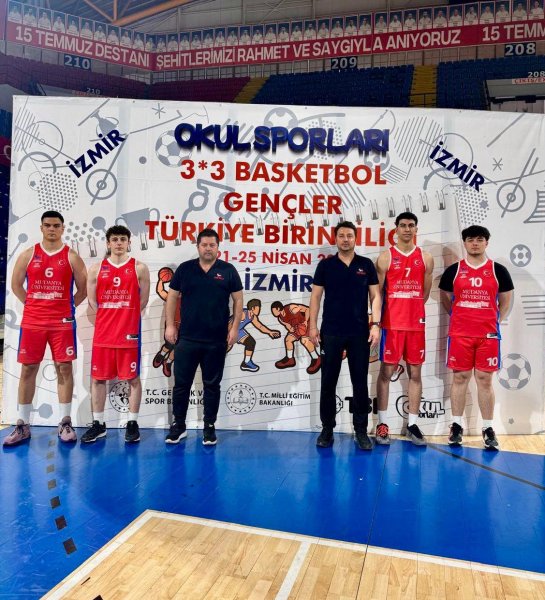 3x3 BASKETBOL GENÇ ERKEK TAKIMIMIZ TEKRARDAN TÜRKİYE FİNALİNDE!
