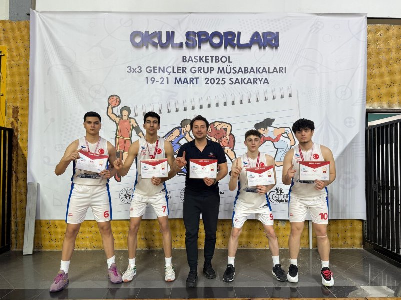 GENÇ ERKEK 3x3 BASKETBOL TAKIMIMIZ NAĞMALUP ŞAMPİYON!